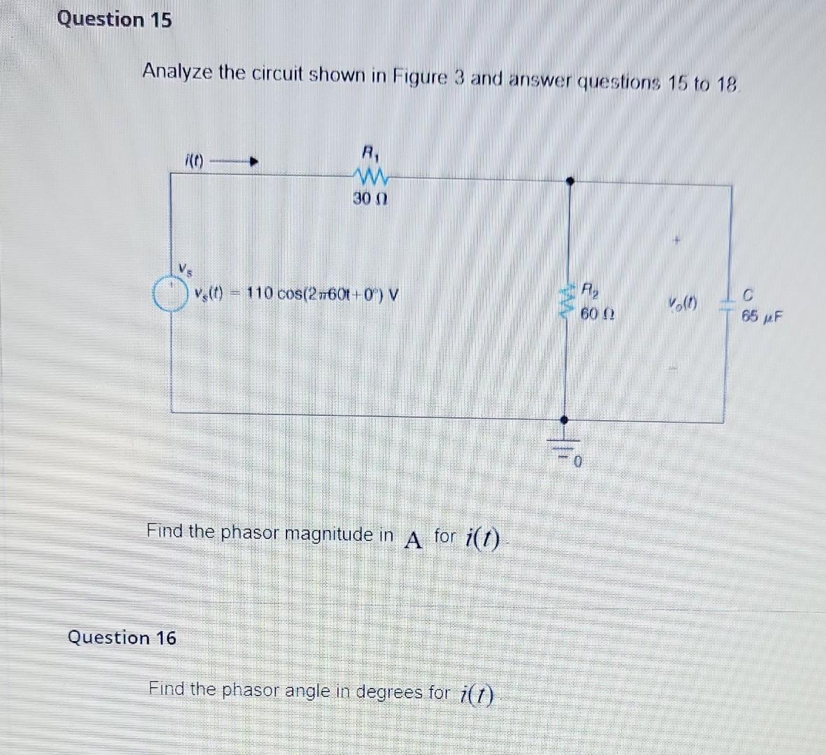 Solved Analyze the circuit shown in Figure 3 and answer | Chegg.com