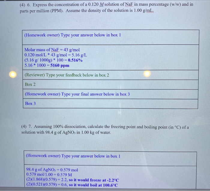 Solved I Have To Grade The Answers The Blue And Leave F Chegg Com