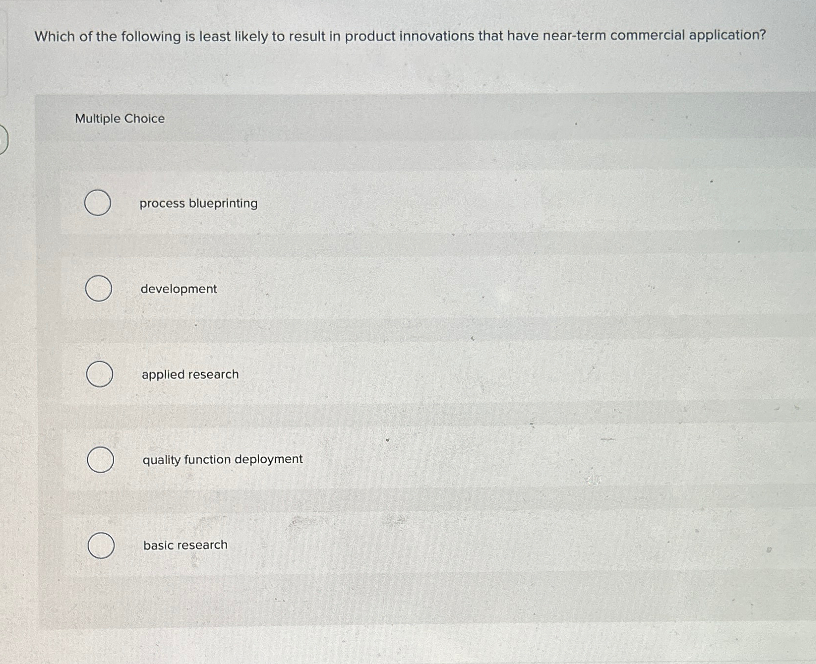 Solved Which of the following is least likely to result in | Chegg.com