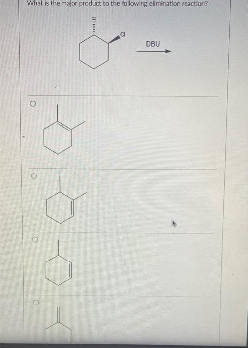 Solved 2 pts What is the major product to the following | Chegg.com