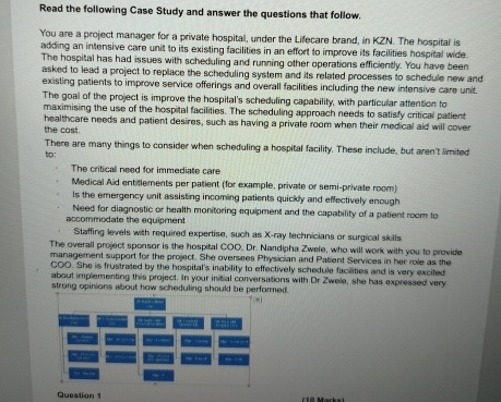 Solved Read the following Case Study and answer the | Chegg.com