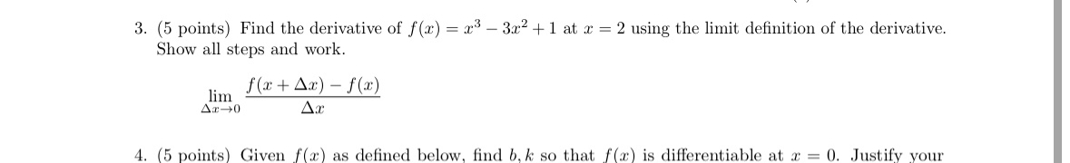 derivative of x x 3 1 2