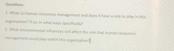 Solved 15 Chapter 1: The Strategic Role of Human Resource | Chegg.com