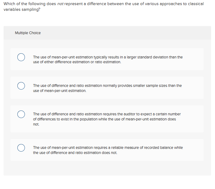 Solved Which of the following does not represent a | Chegg.com