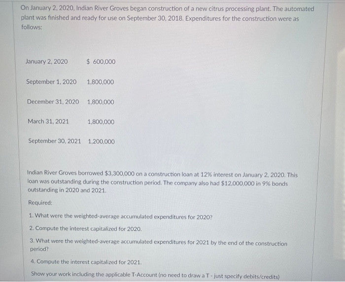 SOLVED ON JANUARY 2 2020 INDIAN RIVER GROVES BEGAN visual data 2