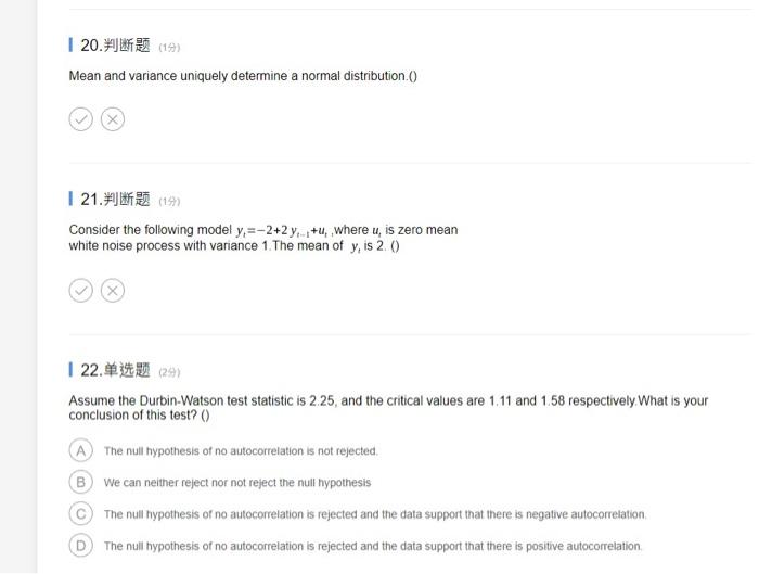 Solved I 20. (1993) Mean and variance uniquely determine a | Chegg.com