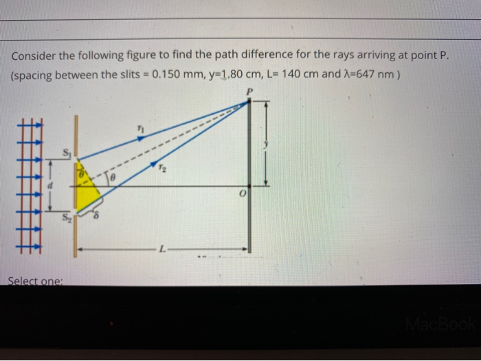 Solved Consider The Following Figure To Find The Path | Chegg.com