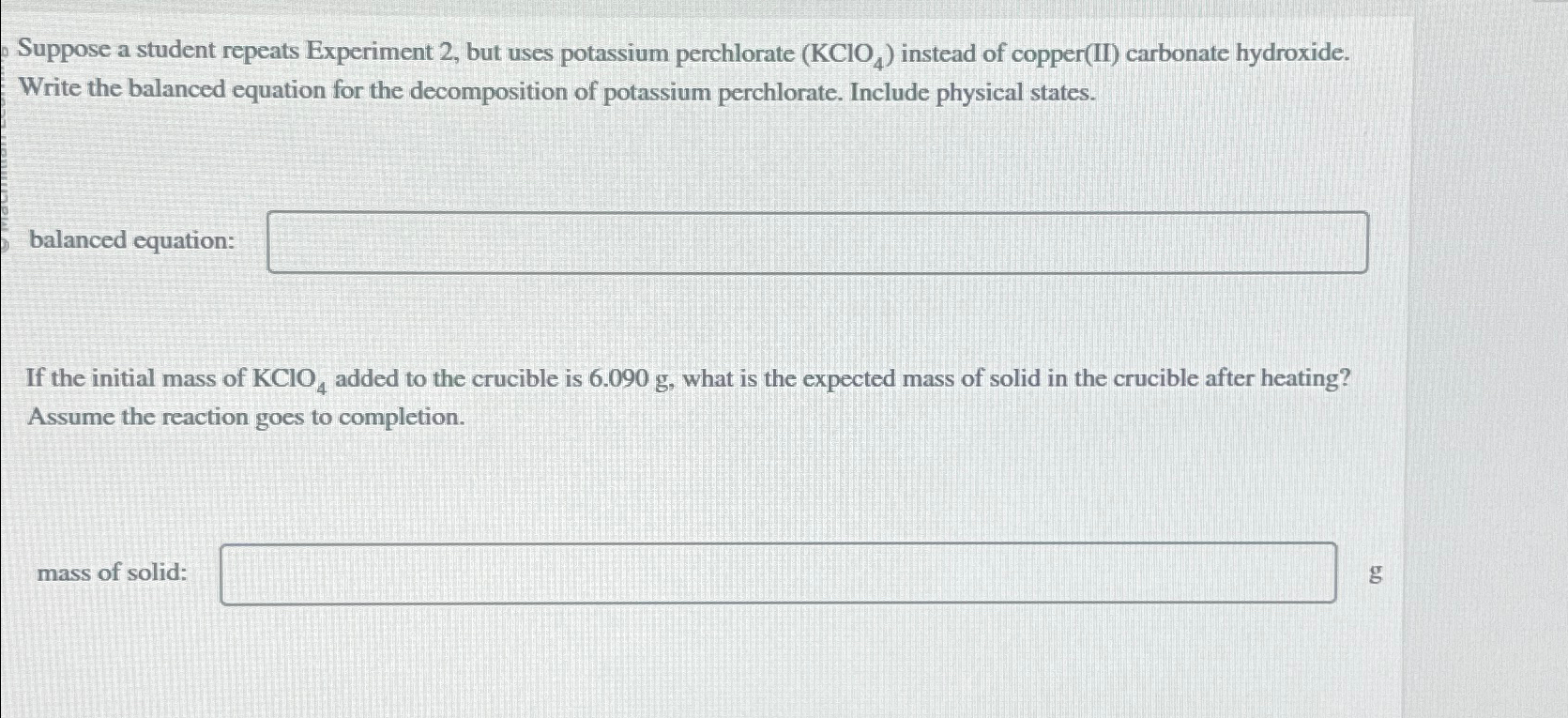 repeats in an experiment