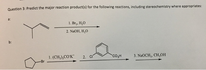 Solved 2 What is the product of the following reaction | Chegg.com