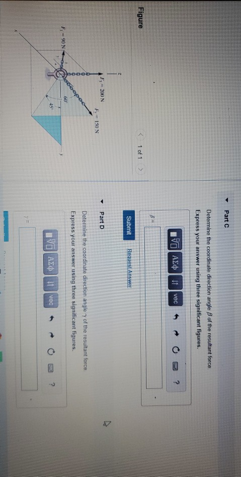 Solved Problem 2.74 3 of 5 Review Determine the magnitude of | Chegg.com