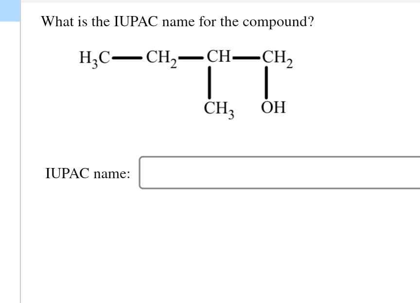 Solved What Is The Iupac Name For The Compound Shown O Chegg Com My Xxx Hot Girl
