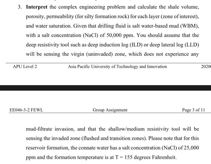 Solved 3. Interpret the complex engineering problem and | Chegg.com