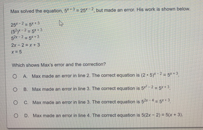 the equation x 5 5x 3 5x 2 1 0