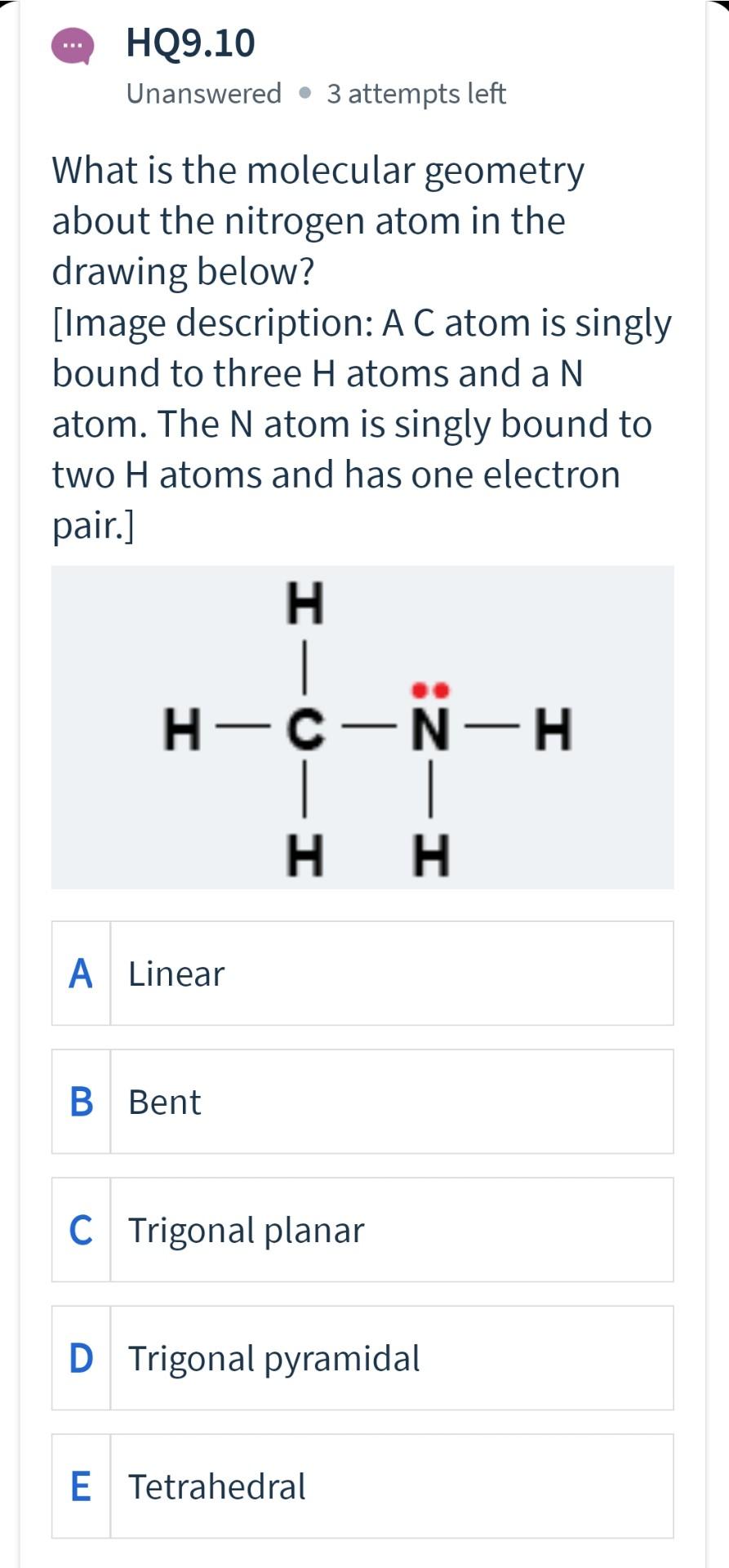 530 vsepr geometría