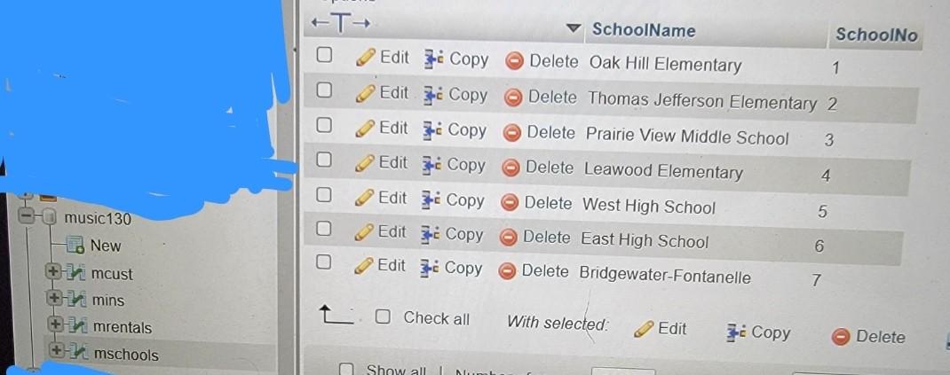 Solved sql statment list the schools that have more than | Chegg.com