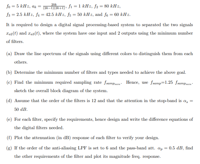 Solved (4) Consider The Following Continuous-time Signal | Chegg.com