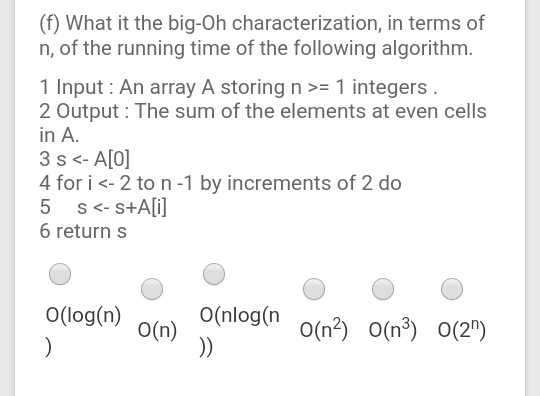 Solved E Complete The Following Theorem If D N Is O F Chegg Com