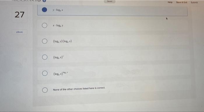 solved-which-of-the-following-equals-log-x-multiple-chegg