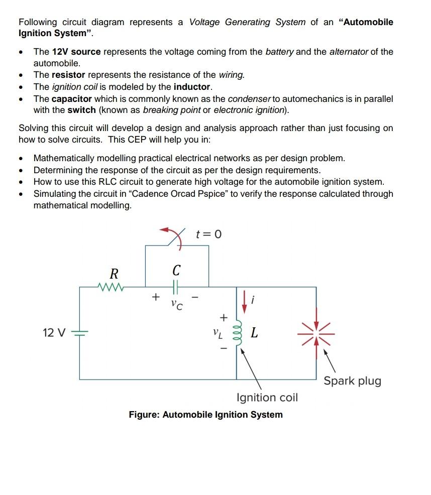 Car Ignition System Circuit Diagram - Wiring Digital and Schematic