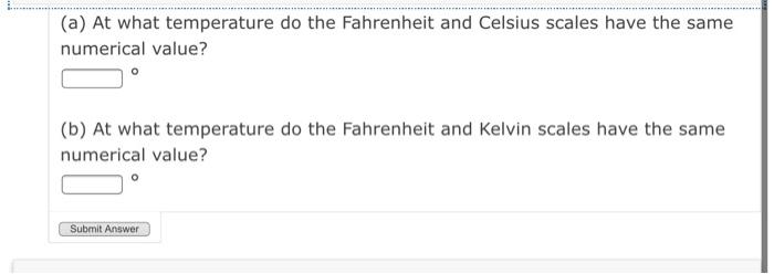 At what temp celsius outlet and fahrenheit are same