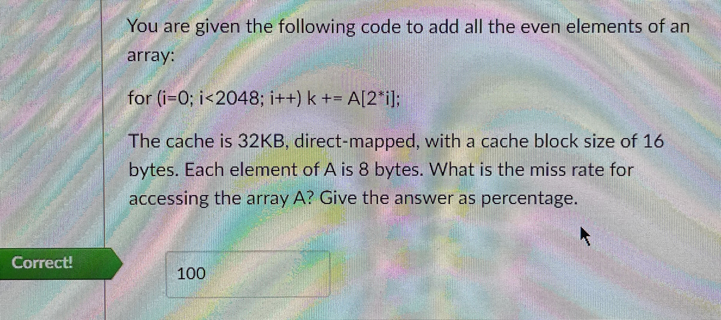 Solved You are given the following code to add all the even | Chegg.com