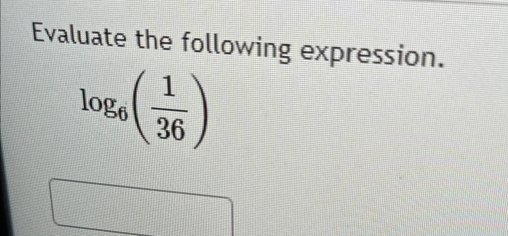 solved-evaluate-the-following-expression-log6-136-chegg