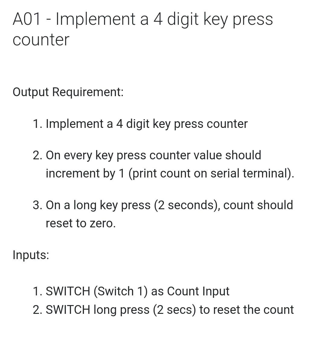 key presser counter