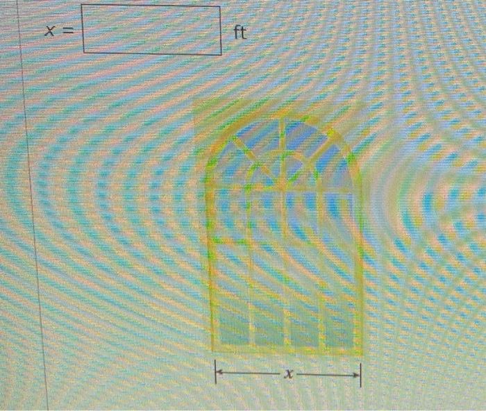 Solved A Norman window has the shape of a rectangle | Chegg.com