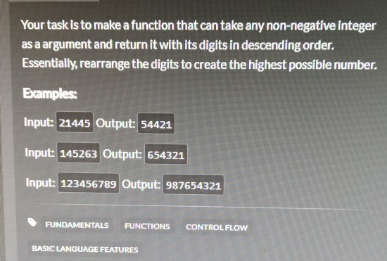 Solved Your task is to make a function that can take any | Chegg.com
