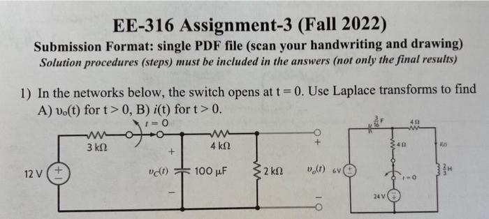Solved EE-316 Assignment-3 (Fall 2022) Submission Format: | Chegg.com