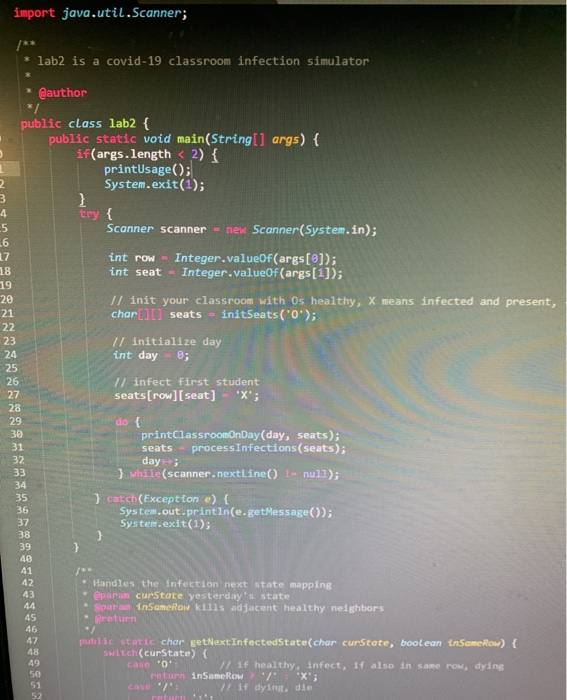 Solved In the following code are //TODO comments for you to | Chegg.com