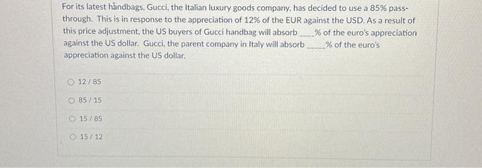 Gucci will (maybe) focus on handbags, and they will surely be more expensive  - LaConceria