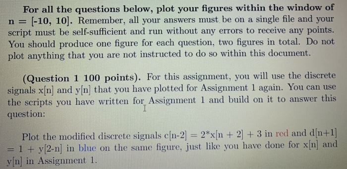 Solved please answer in matlab code. here is the question | Chegg.com