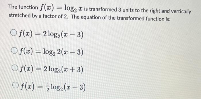 Solved Express 2log8+log9−log36 as a single logarithm. a)