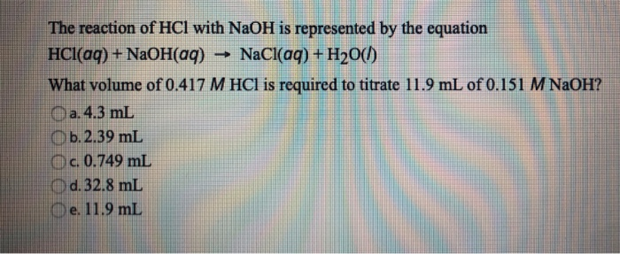 В схеме реакции naoh x c2h5oh nacl веществом х является