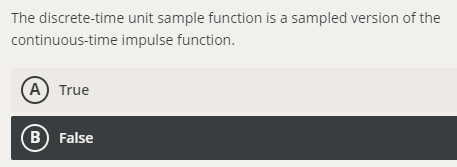 Solved The discrete-time unit sample function is a sampled | Chegg.com