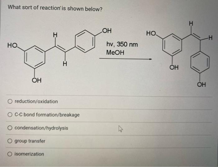 Solved The molecule shown below could be made by | Chegg.com