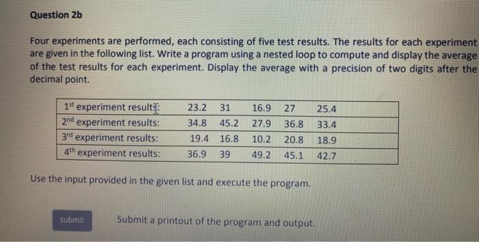 Solved Four experiments are performed, each consisting of | Chegg.com