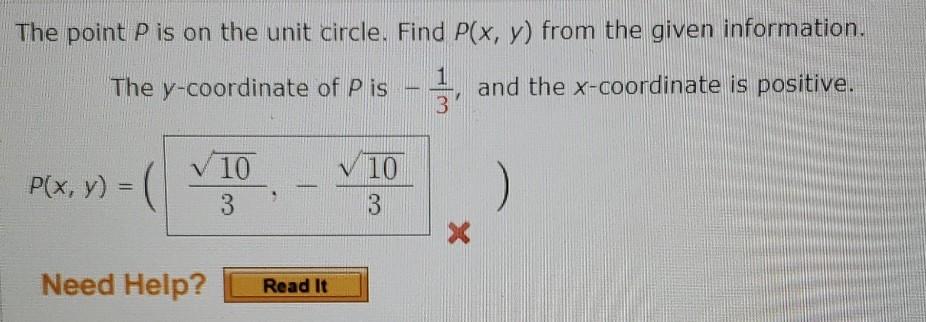 solved-the-point-p-is-on-the-unit-circle-find-p-x-y-from-chegg