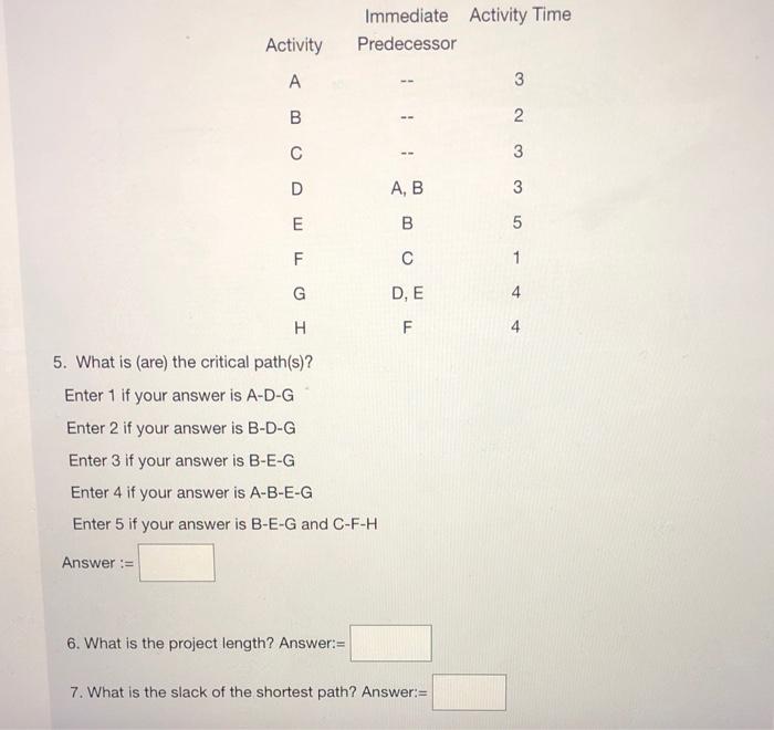 Solved please answer all parts as this is only one question. | Chegg.com