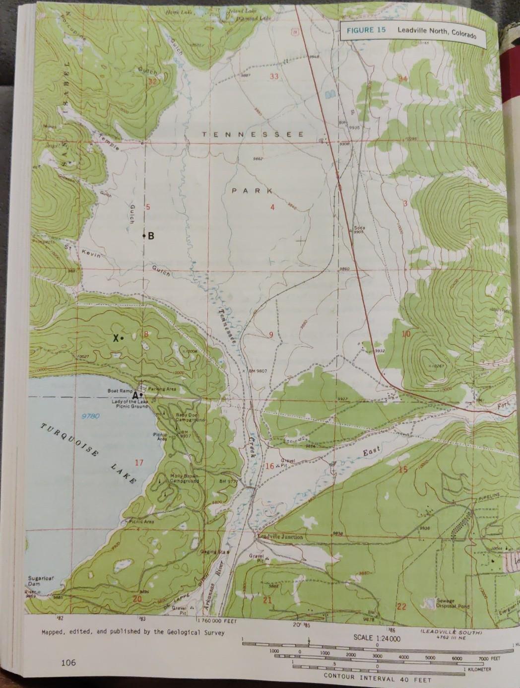 Solved ACTIVITY 9 Analysis of a Topographic Map Use the