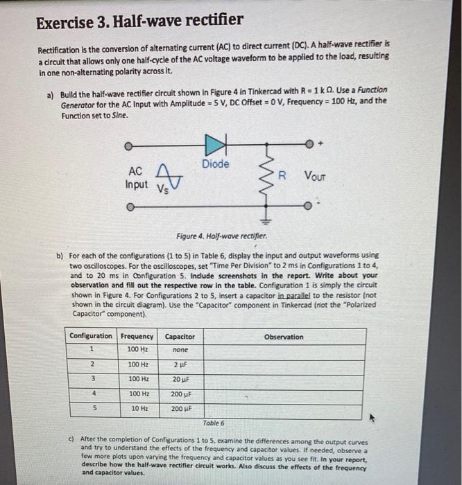 Function of best sale half wave rectifier