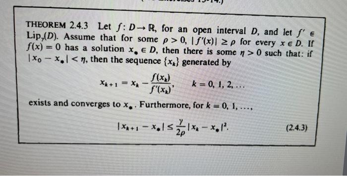 Solved Please Solve It. Book Reference "Numerical Methods | Chegg.com