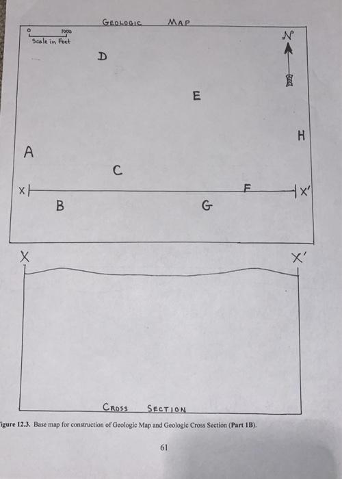 Procedure (Part I, A, B, C). Construction of Geologie | Chegg.com