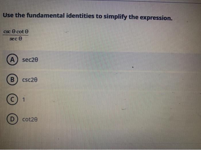 Solved Test Content Question 1 Find the exact value of the | Chegg.com