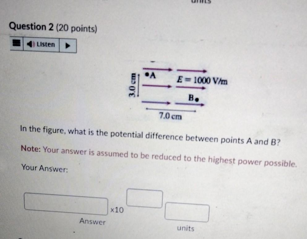 Solved In The Figure, What Is The Potential Difference | Chegg.com