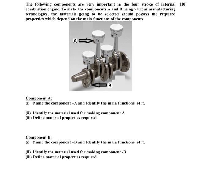 What are the Key Components of an Internal Combustion Engine?