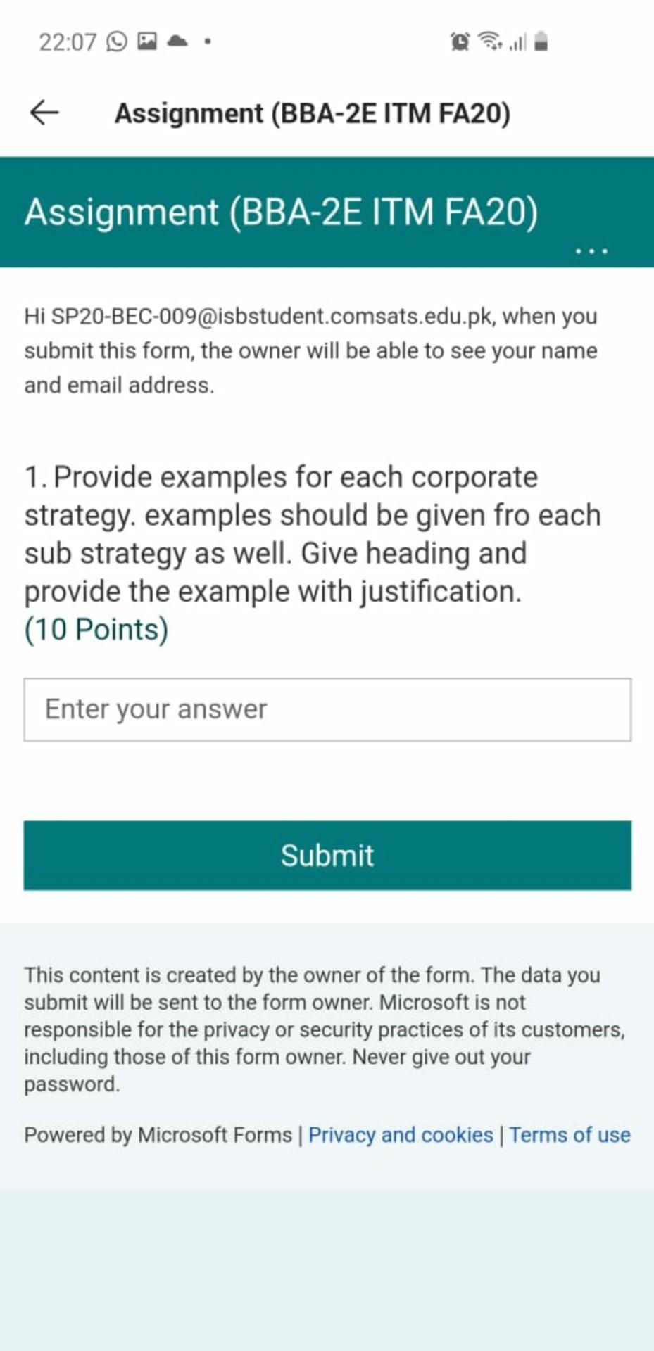 Solved write the answer in your own words and there should | Chegg.com