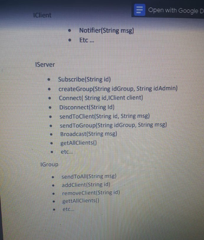 write a code with java language using RMI library | Chegg.com