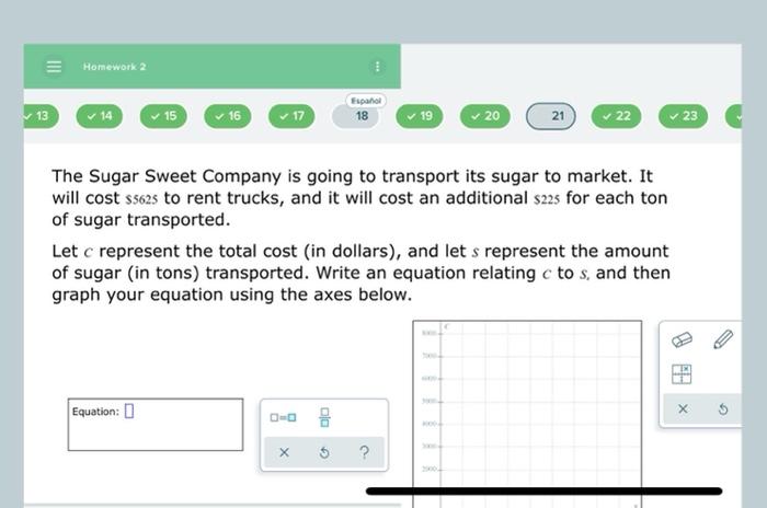 Solved The Sugar Sweet Company Is Going To Transport Its Chegg Com